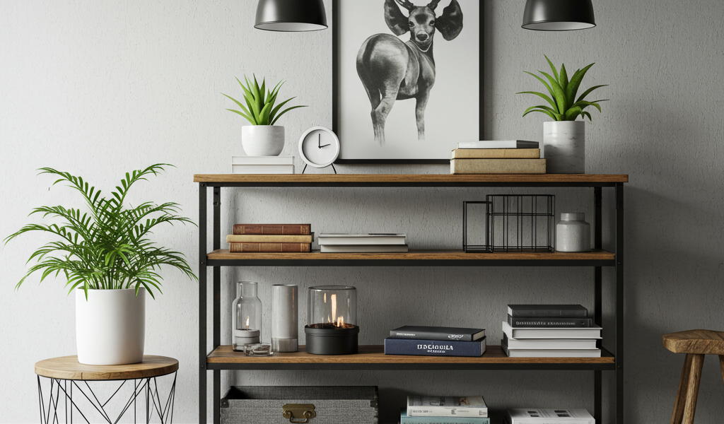 Industrial chic DIY projects: modernize your space with 10 stylish, metallic & wooden décor ideas.