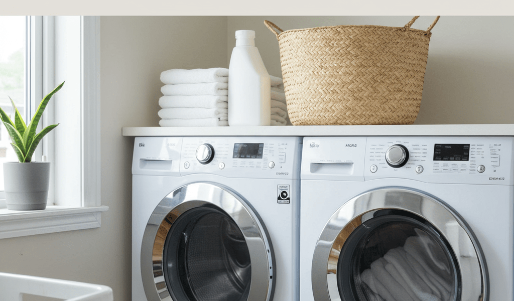 DIY laundry room hacks for efficiency. Smart storage, organization, & space-saving solutions.