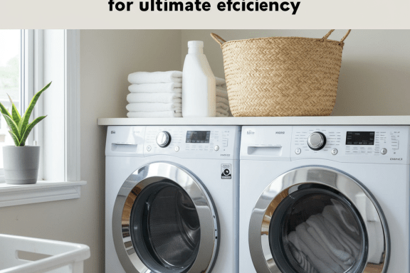 DIY laundry room hacks for efficiency. Smart storage, organization, & space-saving solutions.