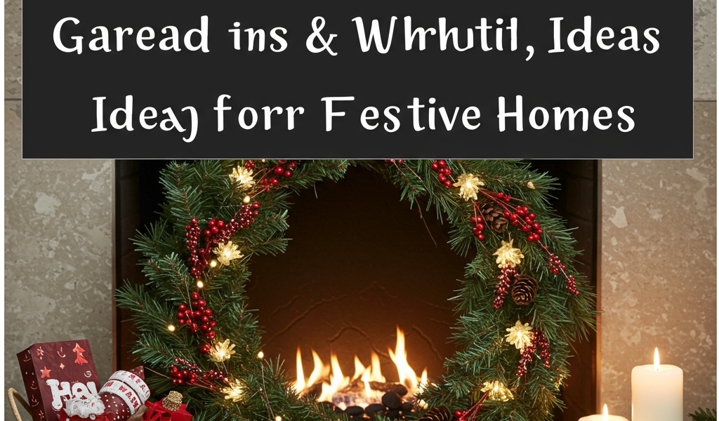 DIY Holiday Garland & Wreath Ideas: Festive Christmas Decorations & Winter Decor