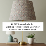 DIY Lampshade Covers & Lighting Fixture Ideas: 11 Custom Designs