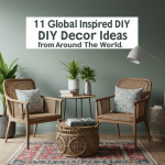 Global DIY decor ideas: 11 culturally inspired crafts & home decorations.