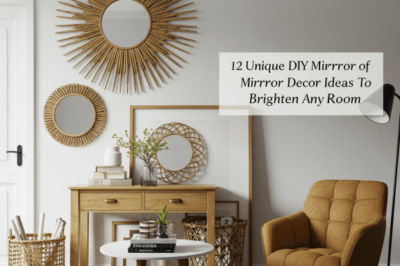 DIY Mirror Decor Ideas: 12 Unique, Bright Room Transformations