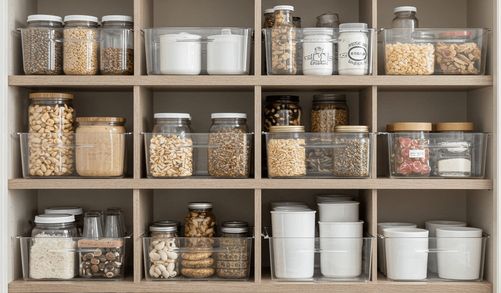 Featured image for 13 Smart DIY Pantry Organization Ideas to End Clutter