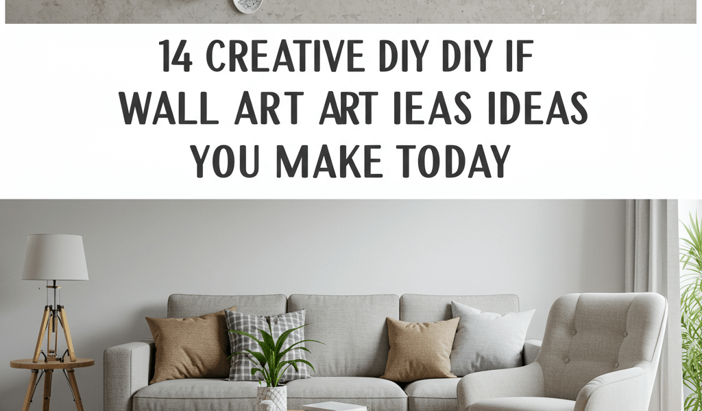 DIY wall art ideas. Creative, easy handmade wall decor. Unique home art projects.