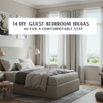 DIY Guest Bedroom Ideas: Cozy, inviting space with creative, budget-friendly decor.