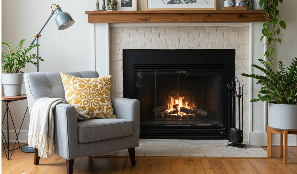 Cozy living room DIY ideas. Warm, inviting decor. Handmade accents. Welcoming vibe.