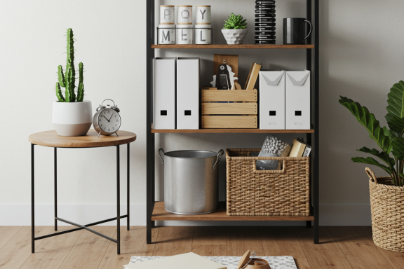 DIY home organization ideas: Clever storage solutions for a tidy, clutter-free space.