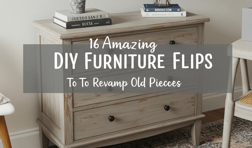 DIY furniture flips: 16 amazing before & after upcycled furniture transformations.