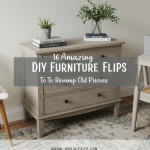DIY furniture flips: 16 amazing before & after upcycled furniture transformations.