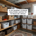 DIY basement storage ideas: maximize space with 16 clever, budget-friendly solutions.