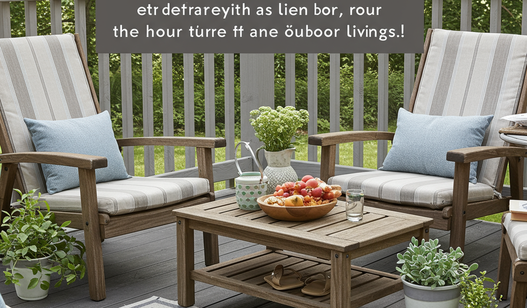 DIY deck decor ideas. Outdoor living space. Easy, budget-friendly deck upgrades.