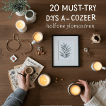 Cozy DIY projects for a comfortable home. Handmade decor, warm lighting, & textures.