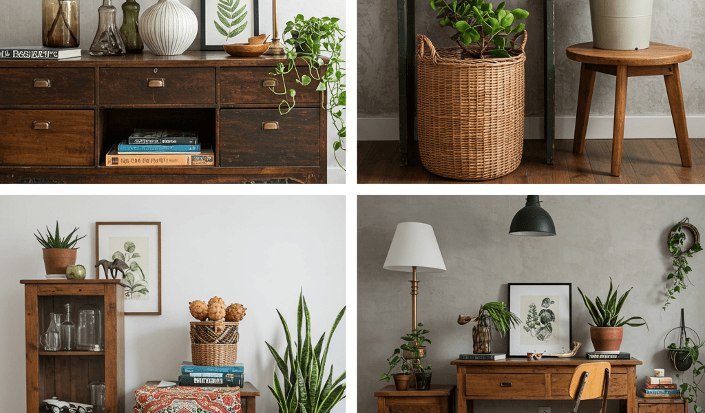 Vintage DIY decor: 20 modern twists on classic home design ideas.