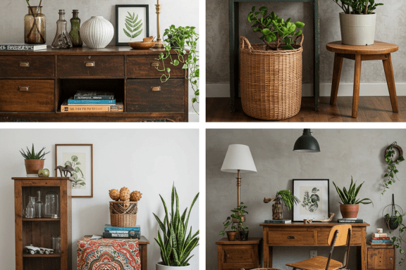 Vintage DIY decor: 20 modern twists on classic home design ideas.