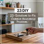 DIY home repair solutions. Fix common household problems. 23 easy DIY fixes.