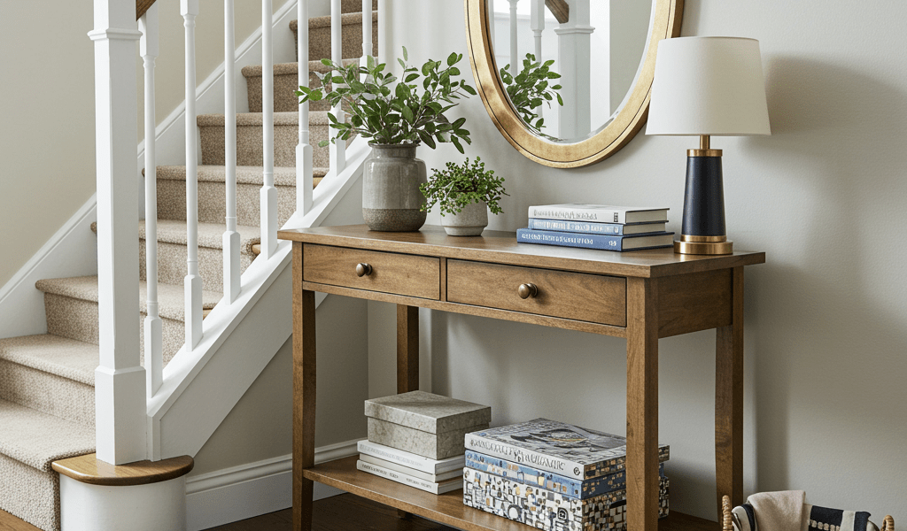 Elegant DIY entryway decor ideas. Welcome guests with stylish updates & home renovations.