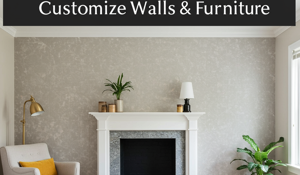 DIY Stencil Projects: Wall & Furniture Customization Ideas
