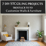 DIY Stencil Projects: Wall & Furniture Customization Ideas