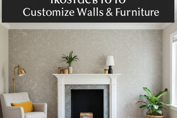 DIY Stencil Projects: Wall & Furniture Customization Ideas