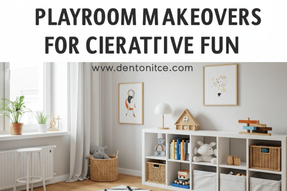 DIY Playroom Makeover Ideas: Creative, Colorful Kids' Play Space Designs