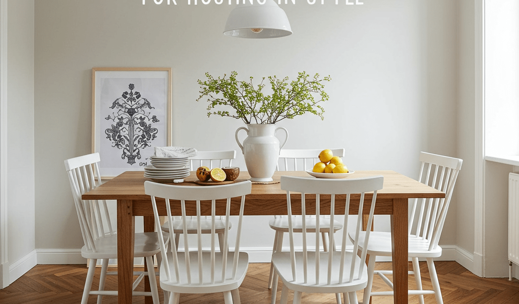 DIY dining room decor ideas for stylish hosting. Creative & budget-friendly table settings, centerpieces, lighting.