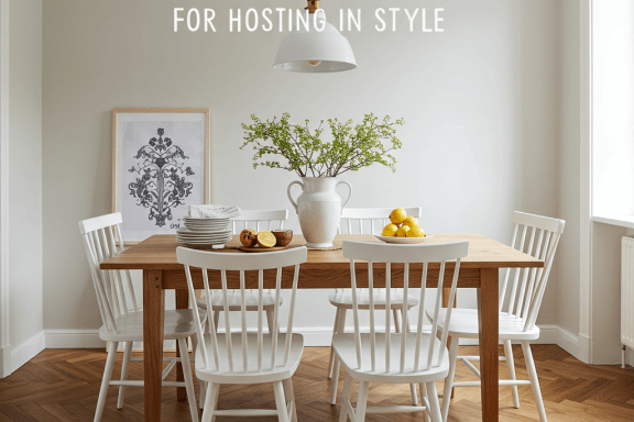 DIY dining room decor ideas for stylish hosting. Creative & budget-friendly table settings, centerpieces, lighting.
