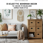Boho DIY decor: 8 eclectic, vibrant, & personalized home styling ideas.