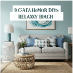 Coastal DIY decor: 9 beachy, relaxing crafts for a seaside home.