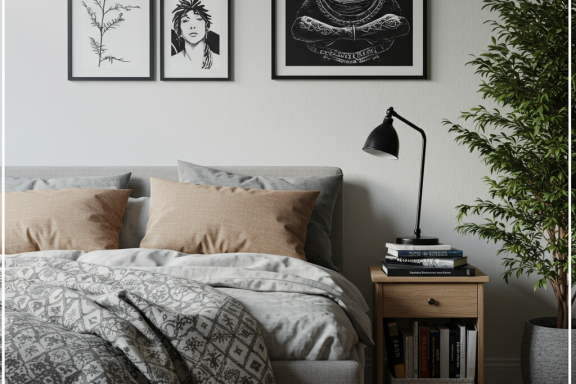 Dark Academia DIY decor: cozy, intellectual study space with vintage books & dark, moody lighting.