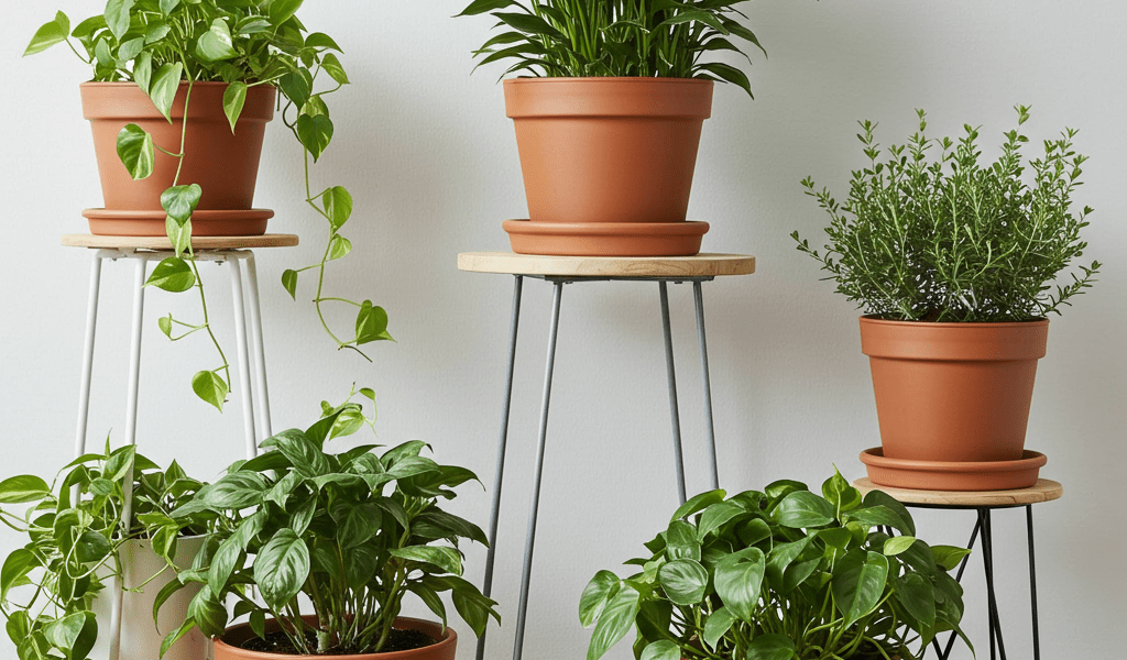 DIY plant pots, creative upcycled planters, green home decor, indoor garden ideas