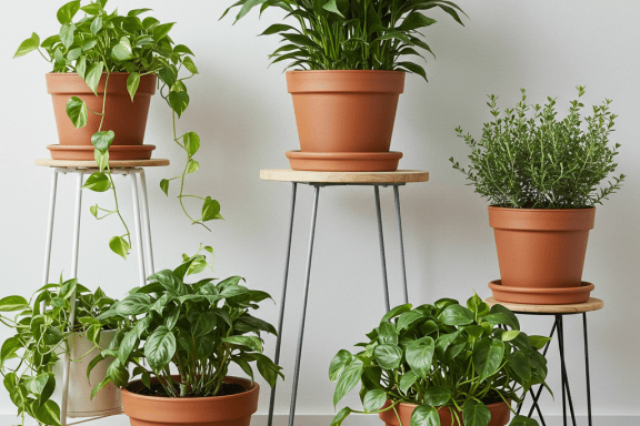 DIY plant pots, creative upcycled planters, green home decor, indoor garden ideas