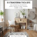 DIY home projects for a fresh vibe. Transformative home renovations.